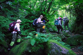 登山ガイド風景2